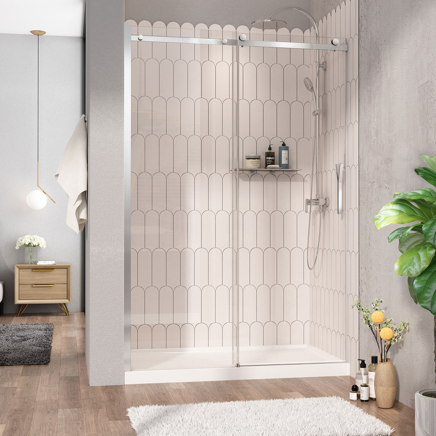 Shower door 54